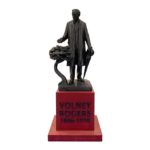 Volney Rogers 3D Statue