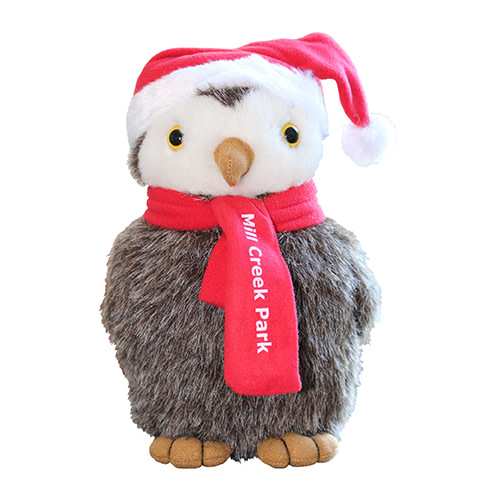 Christmas Owl Plush